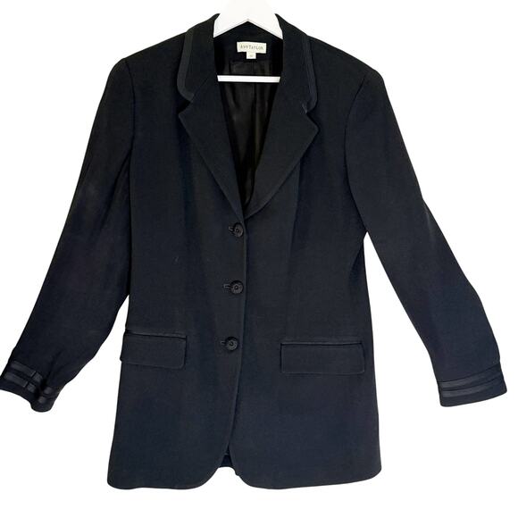 Vintage Ann Taylor Tuxedo-Style Jacket Size 10 - Picture 1 of 5
